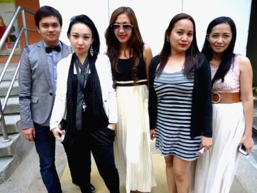 With my girls (Ann, Honey, Fretz and Nhette) 