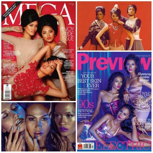 Pinay International Models and The Pinay Miss Universe runners up!