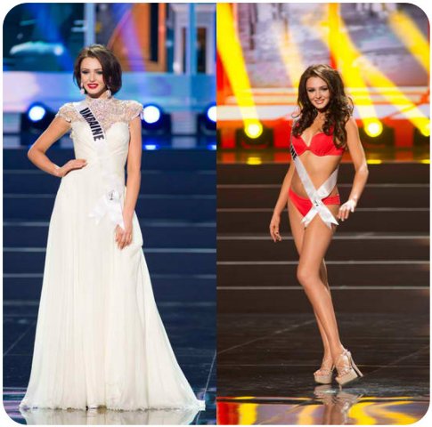 Miss Ukraine  Olga Strorozhenko is back on top!