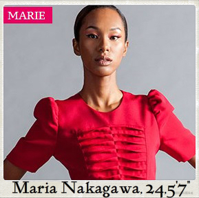 from Japan, Marie's a receptionist