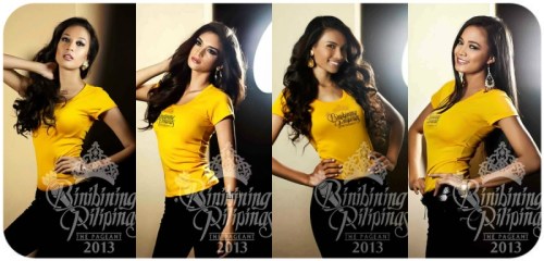 The repeaters from last year's Golden Edition. (L-R) Hannah Ruth Sison, Pia Alonzo Wurtzbach, Parul Shah, Noelle Ellore Punzalan