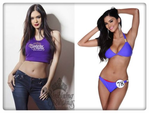 the lone runner up from last year's pageant, Binibini No. 8 Pia Alonzo Wurtzbach
