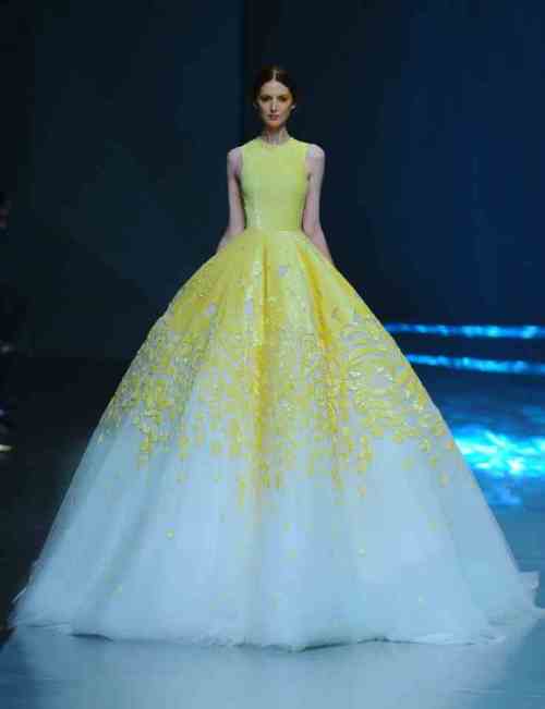 Valerie's Gown from Michael Cinco