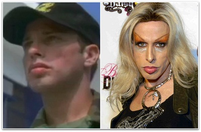 Alexis Arquette before and after.