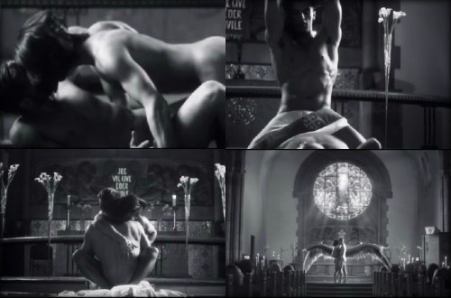 stills from his "Father" video which you can watch below