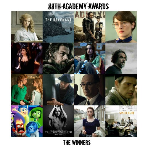 Winners oscars 2016